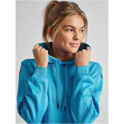 hummel Core XK Poly Hoodie Damen blue danube L