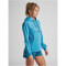 hummel Core XK Poly Hoodie Damen blue danube L