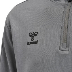 hummel Core XK Poly 1/2-Zip Trainings-Top Herren grey melange XXL