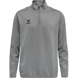 hummel Core XK Poly 1/2-Zip Trainings-Top Herren grey melange S