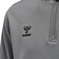 hummel Core XK Poly 1/2-Zip Trainings-Top Herren grey melange S