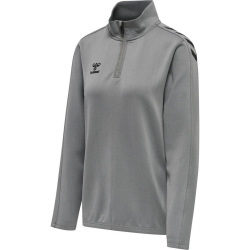 hummel Core XK 1/2-Zip Sweatshirt Damen grey melange XXL