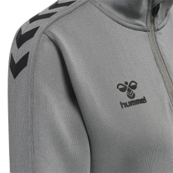 hummel Core XK 1/2-Zip Sweatshirt Damen grey melange XXL