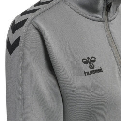 hummel Core XK 1/2-Zip Sweatshirt Damen grey melange M