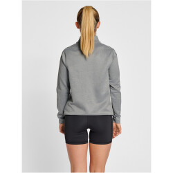 hummel Core XK 1/2-Zip Sweatshirt Damen grey melange M