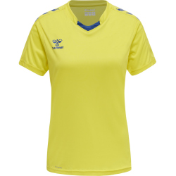 hummel Core XK Poly Trikot Damen blazing yellow/true blue XS
