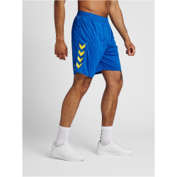hummel Core XK Poly Shorts Herren true blue/blazing yellow XXL