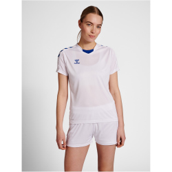 hummel Core XK Poly Trikot Damen white/true blue XXL