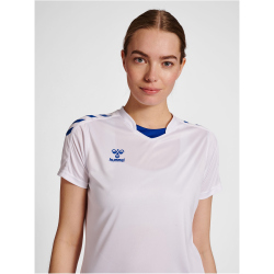 hummel Core XK Poly Trikot Damen white/true blue XS