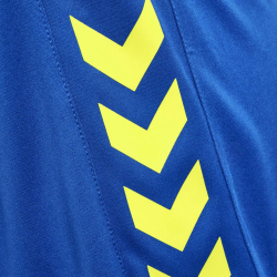 hummel Core XK Poly Shorts Damen true blue/blazing yellow XXL