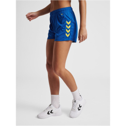 hummel Core XK Poly Shorts Damen true blue/blazing yellow XXL