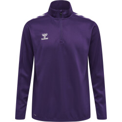 hummel Core XK Poly 1/2-Zip Trainings-Top Herren acai/white XL