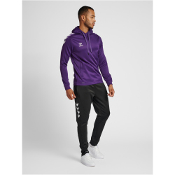 hummel Core XK Poly Hoodie Herren acai/white XXL
