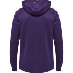 hummel Core XK Poly Hoodie Herren acai/white S