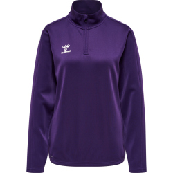 hummel Core XK 1/2-Zip Sweatshirt Damen acai/white XXL
