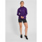 hummel Core XK 1/2-Zip Sweatshirt Damen acai/white XXL