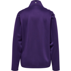 hummel Core XK 1/2-Zip Sweatshirt Damen acai/white L