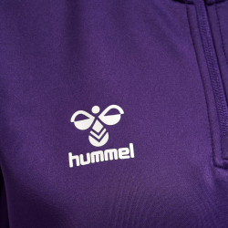 hummel Core XK 1/2-Zip Sweatshirt Damen acai/white L