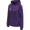 hummel Core XK Poly Hoodie Damen acai/white XXL