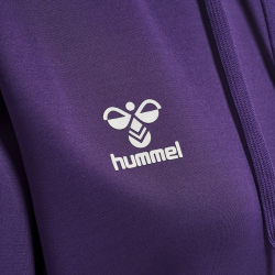 hummel Core XK Poly Hoodie Damen acai/white L