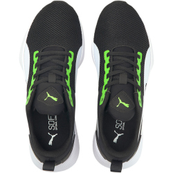 PUMA Flyer Runner Kinder Sneaker green flash/puma white/puma 37