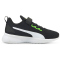PUMA Flyer Runner PS Kinder Sneaker mit Klettverschluss green flash/puma white/puma 30
