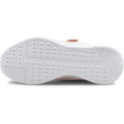 PUMA Flyer Runner PS Kinder Sneaker mit Klettverschluss PUMA white/lotus/paradise 35