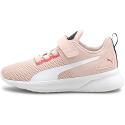 PUMA Flyer Runner PS Kinder Sneaker mit Klettverschluss PUMA white/lotus/paradise 28