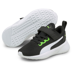 PUMA Flyer Runner Baby-Sneaker mit Klettverschluss green flash/puma white/puma 24
