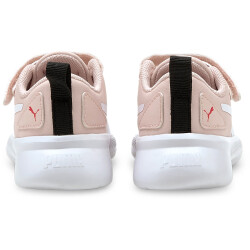 PUMA Flyer Runner Baby-Sneaker mit Klettverschluss puma white/lotus/paradise 23