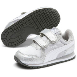 PUMA Cabana Racer Glitz Baby-Sneaker mit Klettverschluss...