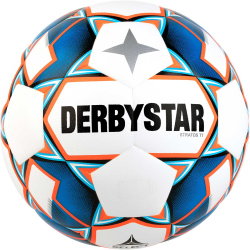 DERBYSTAR Stratos TT Fußball weiß/blau/orange...