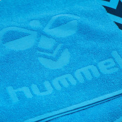 hummel Old School Large Handtuch 160 x 70 cm blue danube