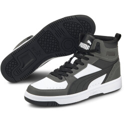 PUMA Rebound Joy High-Top Sneaker dark shadow/black/white...