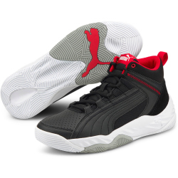 PUMA Rebound Future Evo Basketballschuh black/red/puma...