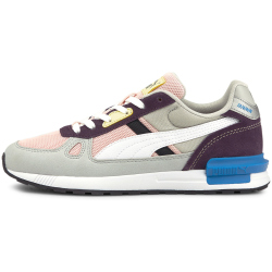 PUMA Graviton Pro Sneaker gray violet/wht/lotus/sgrape 44