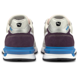 PUMA Graviton Pro Sneaker gray violet/wht/lotus/sgrape 44