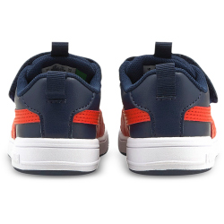 PUMA Multiflex SL Baby-Sneaker mit Klettverschluss peacoat/grenadine 25