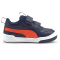 PUMA Multiflex SL Baby-Sneaker mit Klettverschluss peacoat/grenadine 25