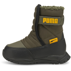 PUMA Nieve Boot Winterized AC Baby Winterschuhe gef&uuml;ttert grape leaf/saffron 20