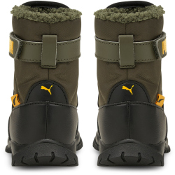PUMA Nieve Boot Winterized AC Baby Winterschuhe gef&uuml;ttert grape leaf/saffron 20