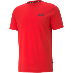 PUMA Essentials Small Logo T-Shirt Herren high risk red 3XL