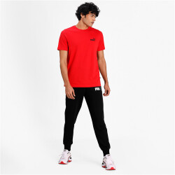PUMA Essentials Small Logo T-Shirt Herren high risk red 3XL