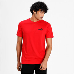 PUMA Essentials Small Logo T-Shirt Herren high risk red 3XL