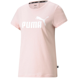 PUMA Essentials Logo T-Shirt Damen lotus XS