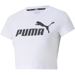 PUMA Essentials Slim Logo Cropped T-Shirt Damen PUMA...