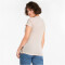 PUMA Essentials Logo Heather T-Shirt Damen lotus heather XS