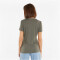 PUMA Essentials Logo Heather T-Shirt Damen grape leaf heather M