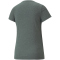 PUMA Essentials Logo Heather T-Shirt Damen green gables heather S