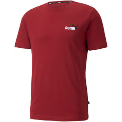 PUMA Ess+ Metallic Embroidery Logo T-Shirt Herren intense...